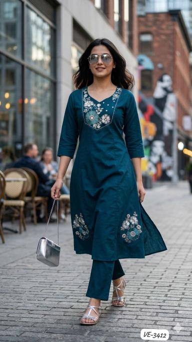 Ladies Flavour 3411 To 3413 Printed kurti wholesale - wholesale export
